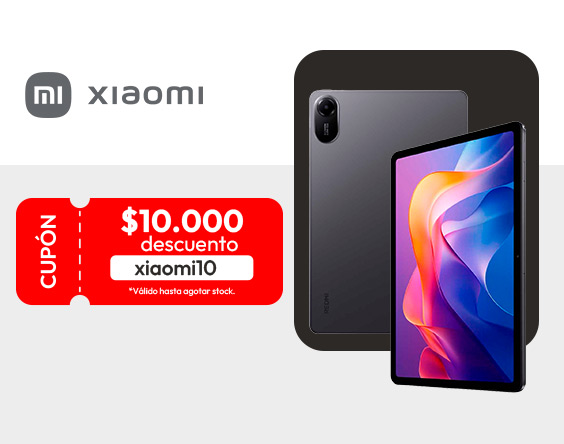 Cupones Xiaomi $10.000 de dcto