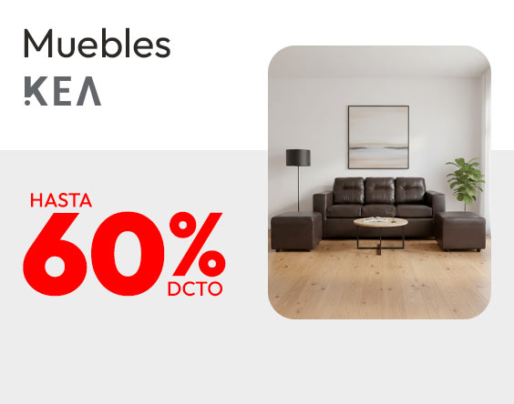 Kea hasta 60% descuento