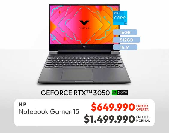 Notebook Gamer HP 15