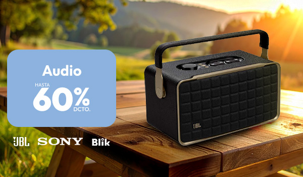 Audio hasta 60%