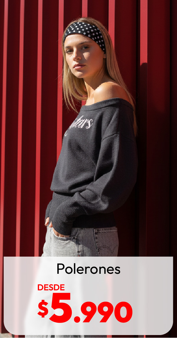 polerones desde $5990