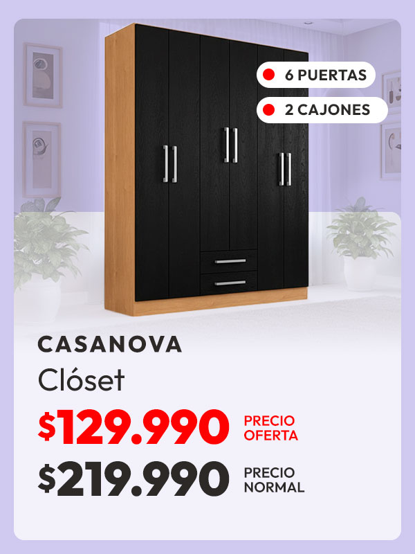 Muebles de dormitorio desde $29.990