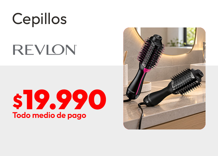 Cepillos Revlon $190.990
