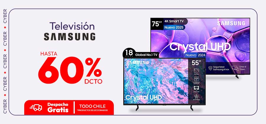 Samsung hasta 60% dcto