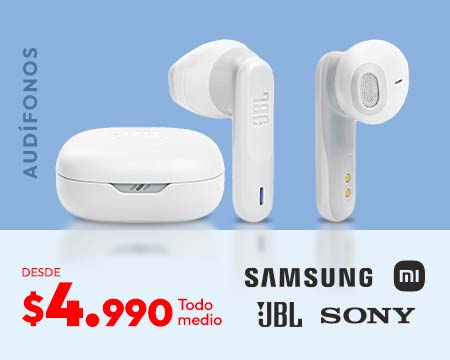 audifonos desde $4990