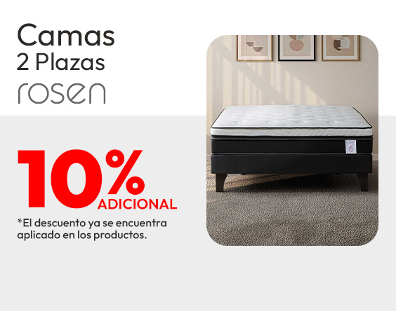 camas 2 plazas rosen