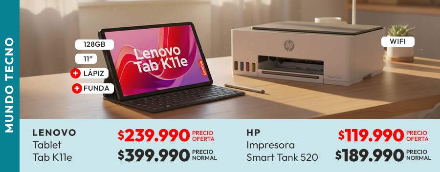 Tablet + impresora