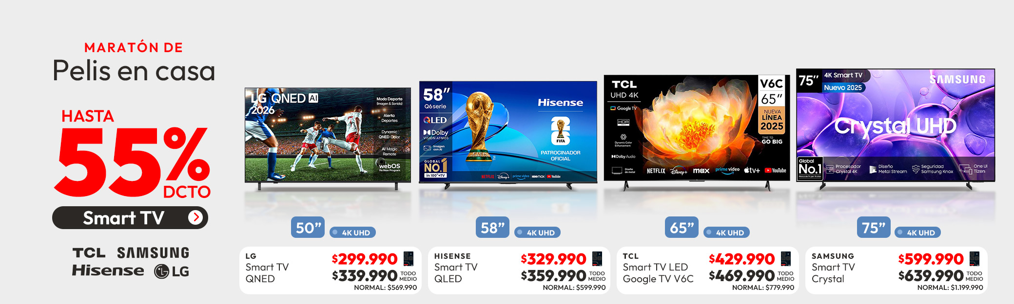 Televisores