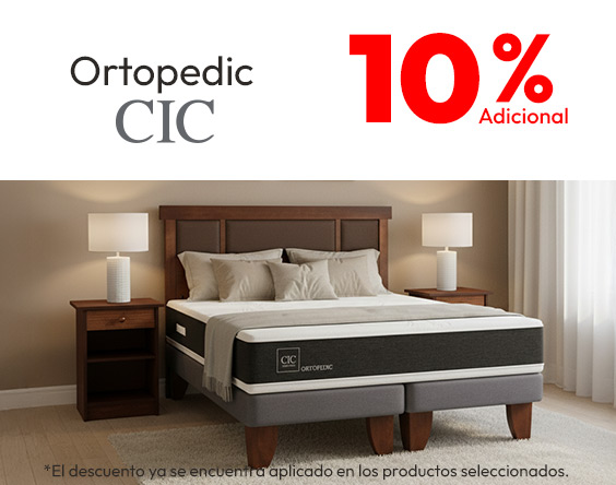 Cic Ortopedic 10% dcto adicional