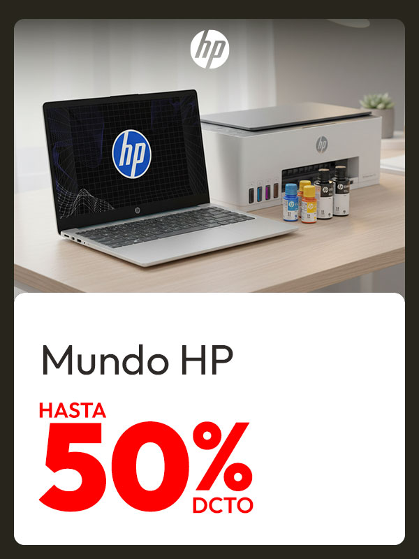 Mundo Hp hasta 50% de dcto