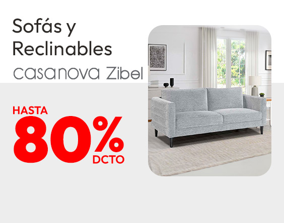 Living hasta 80% de dcto