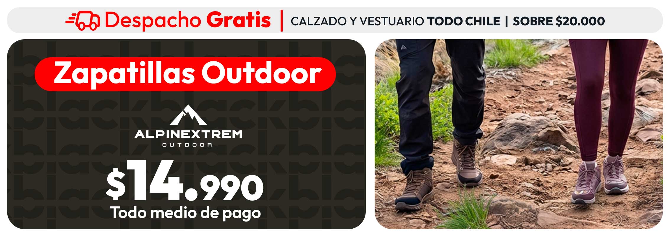 Zapatos outdoor