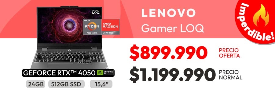 Notebook Gamer Lenovo LOQ