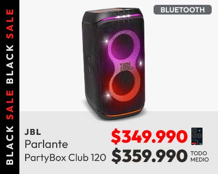 Parlante JBL PartyBox Club 120