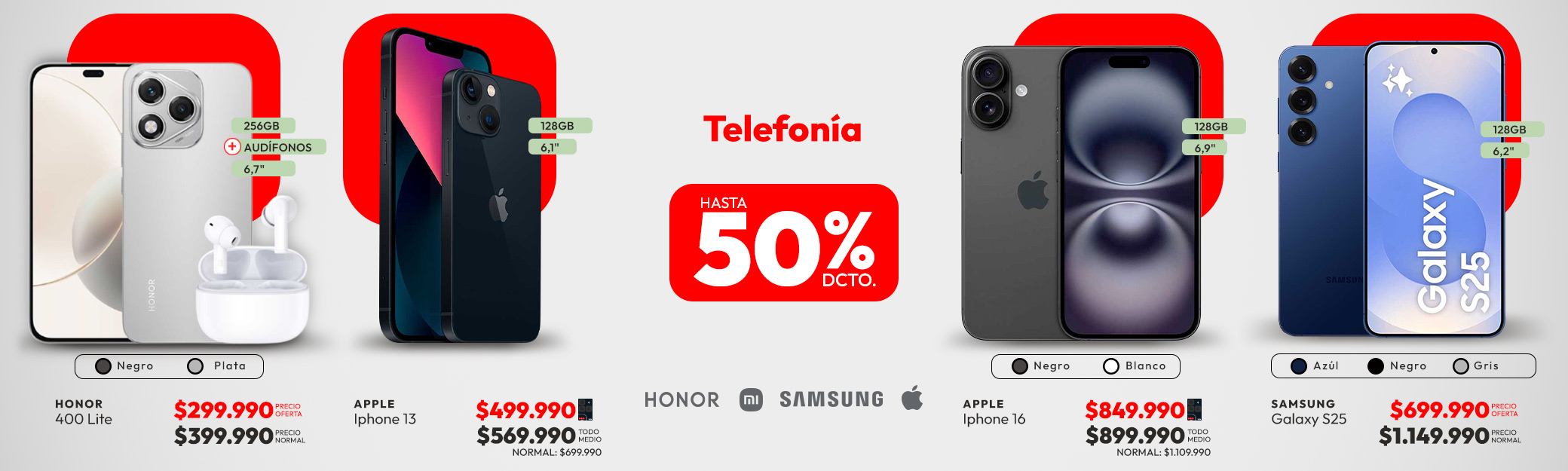 telefonía hasta 50% descuento