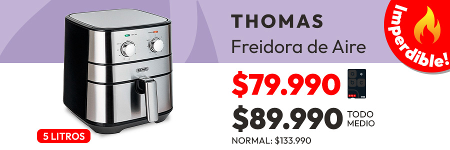 Freidora de Aire Thomas 