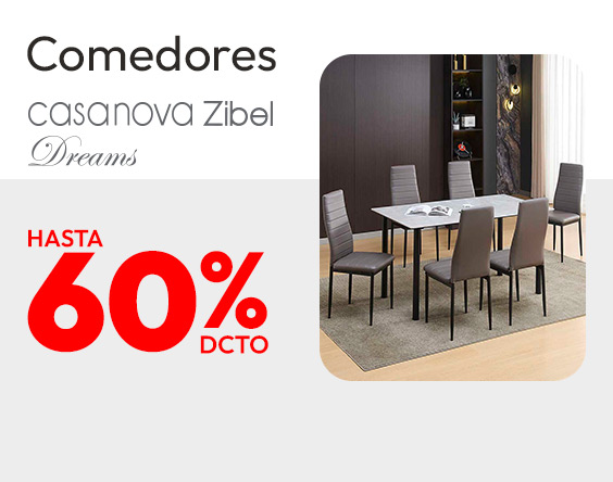 Comedores Hasta 60% de dcto