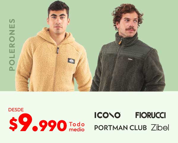 Sweaters y polerones hombre