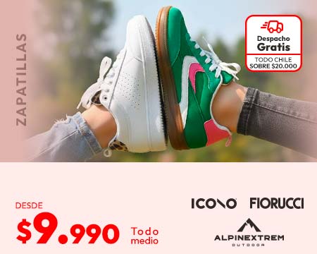Zapatillas desde $9.990