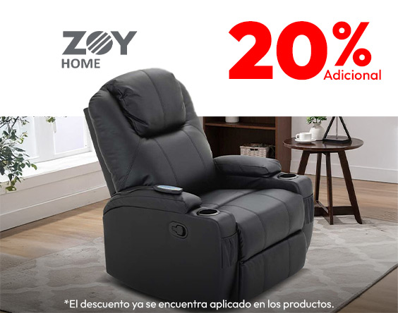 Zoy Home 20% adicional