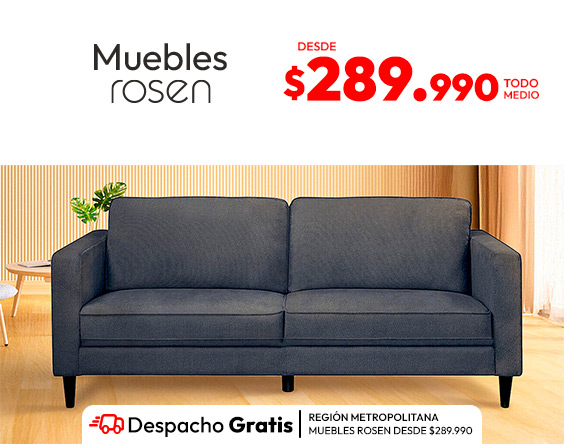 MUEBLES ROSEN  desde $289.990 / DG RM  muebles rosen SOBRE $299.990
