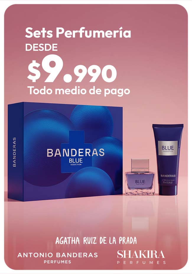 set de perfumes desde $10.450