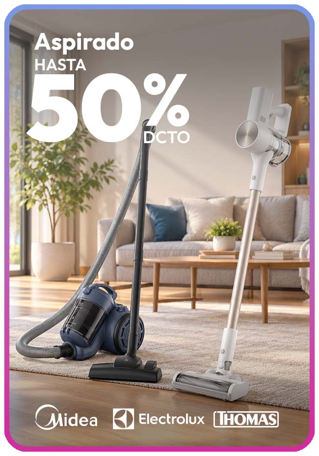 Aspirado hasta 50% de dcto