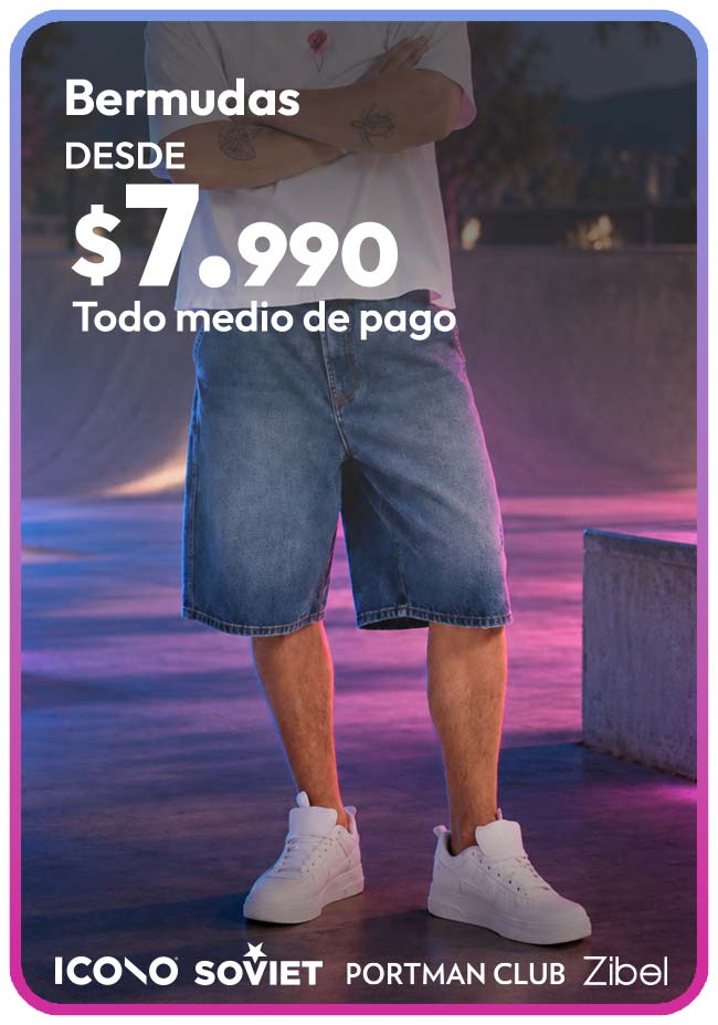 Bermudas desde 7.990