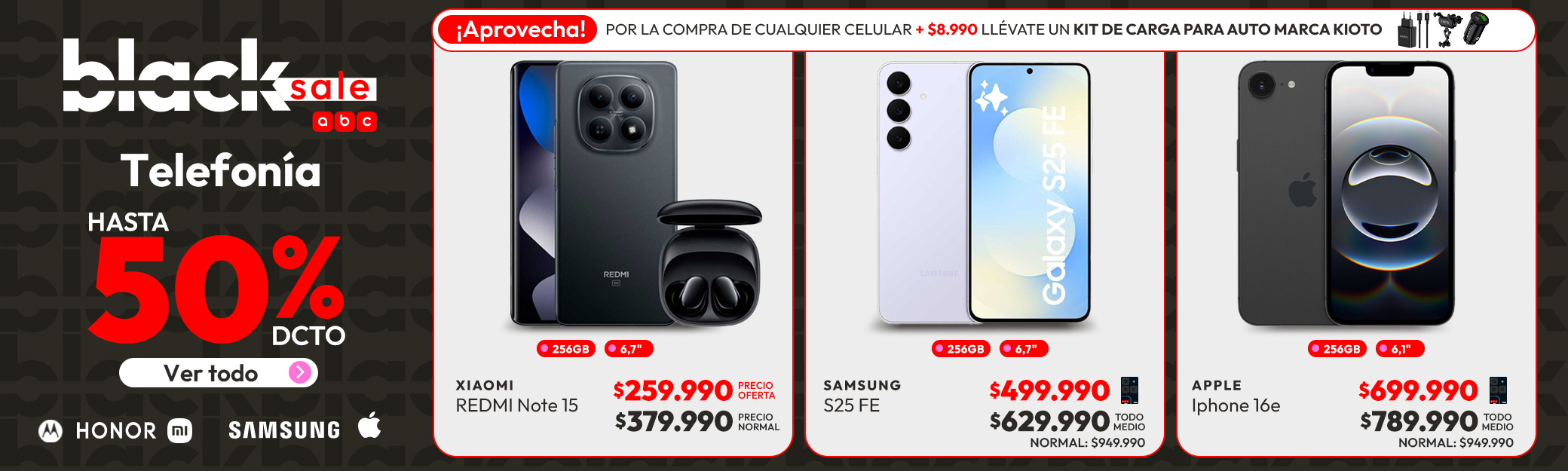Telefonia Hasta 50% dcto