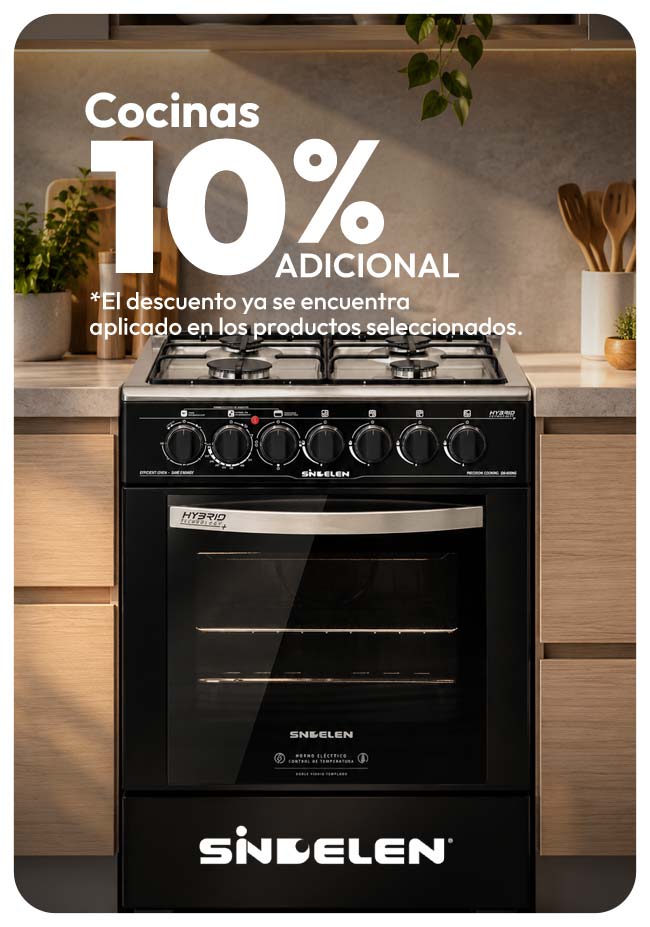 Cocina sindelen 10% dcto. adicional