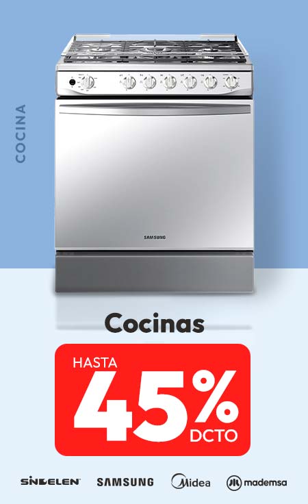 cocinahasta 45% dcto