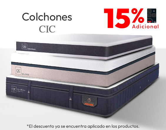 Colchones CIC 10% adicional TLP