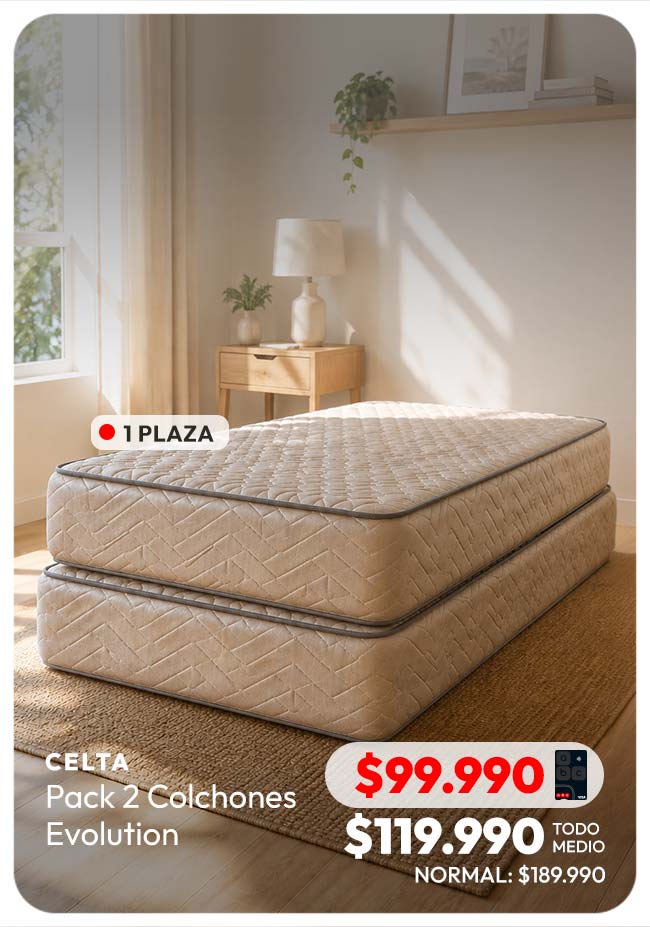 Pack de Colchones