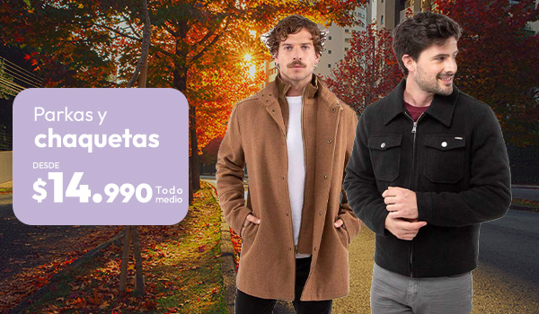 Chaquetas y Parkas hombre