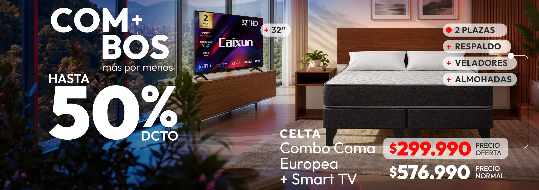 Belleza hasta 50% dcto. envio gratis desde $29.990 todo chile