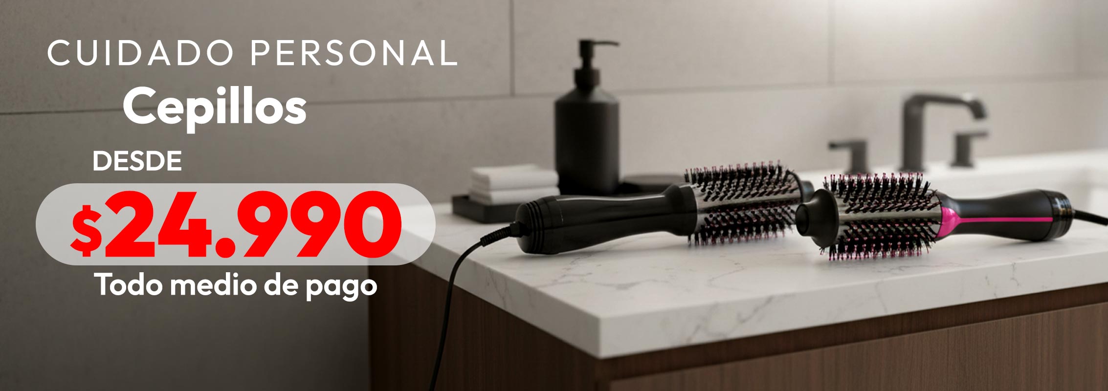 cuidado personal cepillos desde $24.990