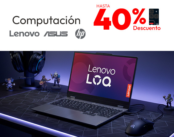 Hasta 40% dcto con TLP Computación