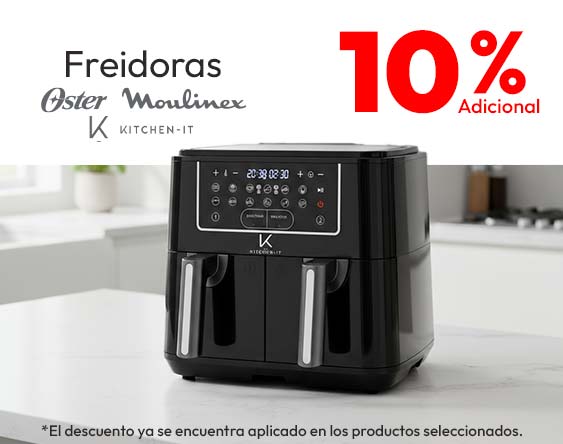 10% adicional TMP freidoras