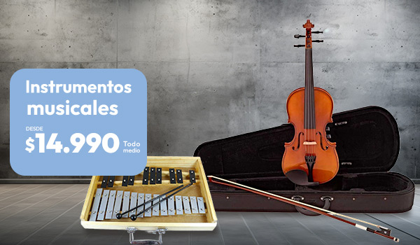 instrumentos musicales desde 14990