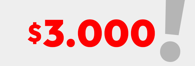 Liqui a $3.000