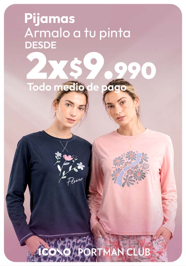 pijamas nueva coleccion desde $14.990