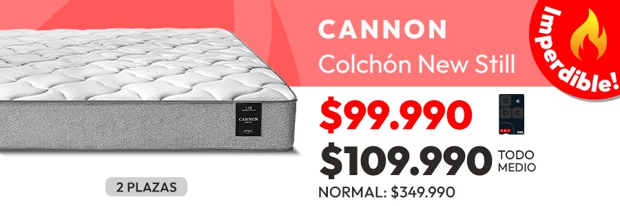 Colchón Cannon New Still