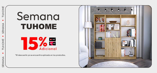 Semana Tu Home 15% descuento adicional