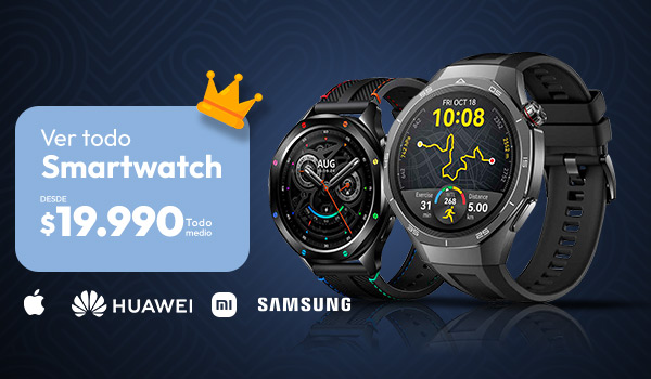 Smartwatch desde $19.990