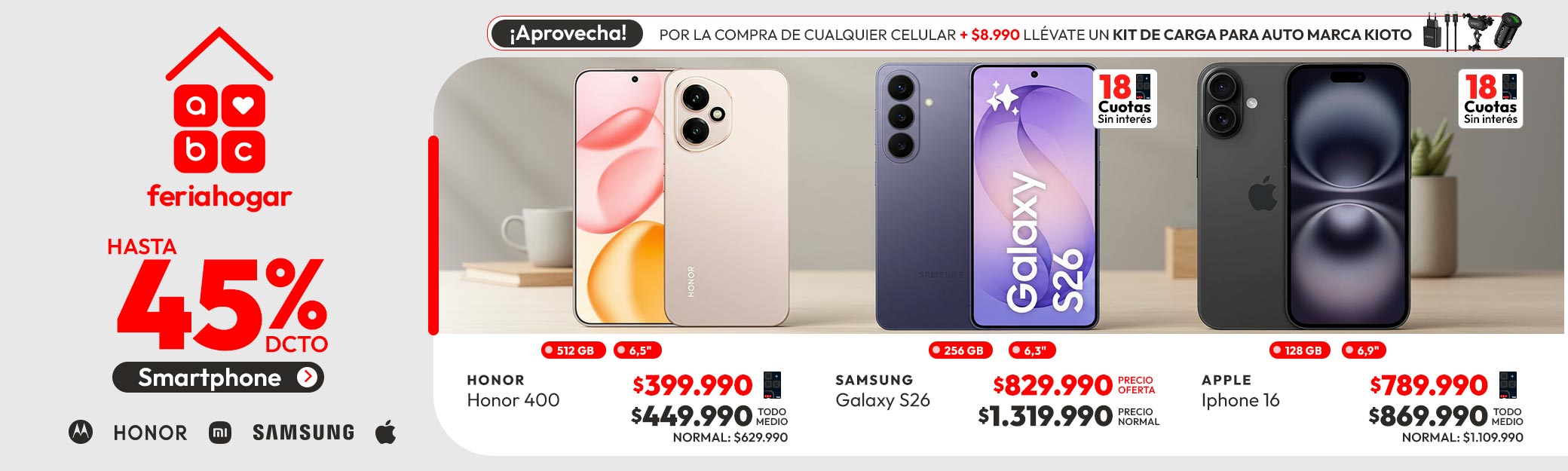 Telefonia hasta 45% dcto
