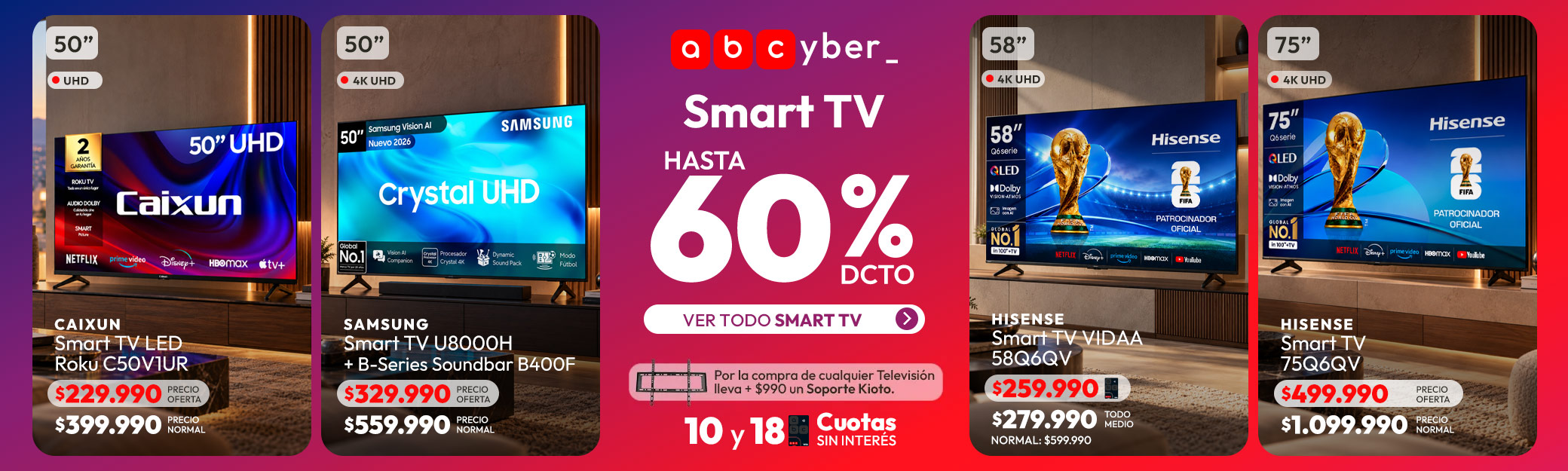 Televisores