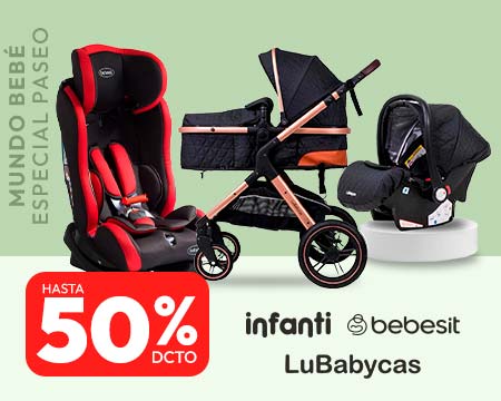Mundo Bebé Especial paseo hasta 50% dcto