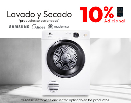 10% adicional TLP Lavado y secado seleccionados y temporada