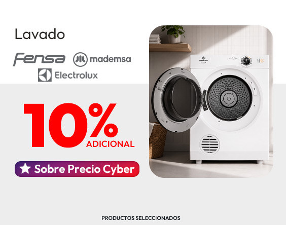 10% dcto adicional en Lavado
