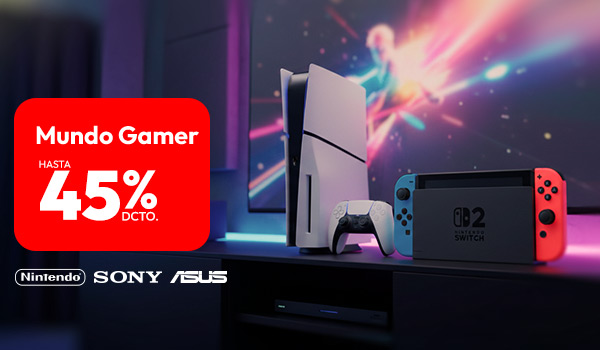 Mundo Gamer Hasta 45% dcto